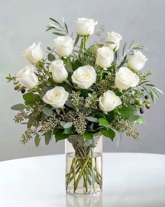 Pure Elegance Rose Bouquet