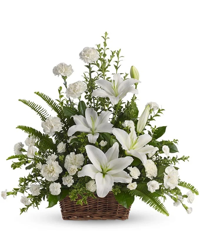 Eternal Peace Sympathy Basket