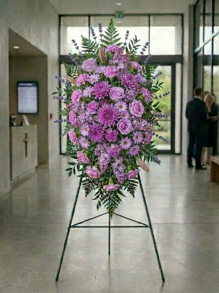 Lavender Grace Standing Spray