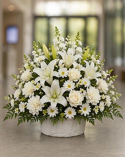 Peaceful Journey Sympathy Basket