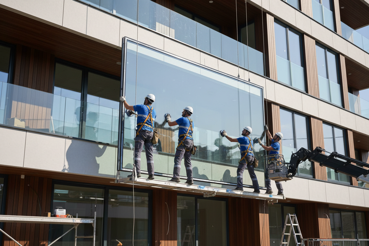 Professional window installation