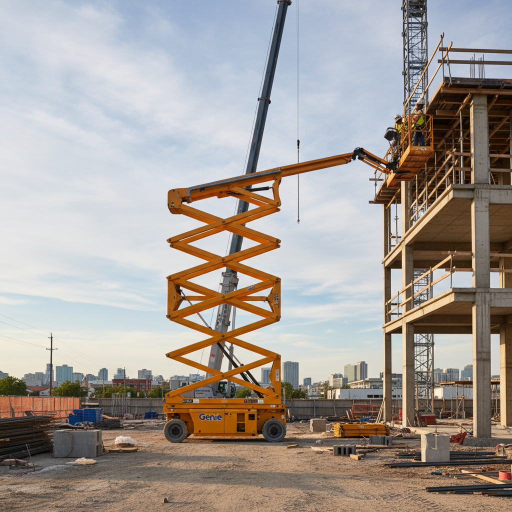 Genie Z-45/25 articulated arm for outdoor work at height