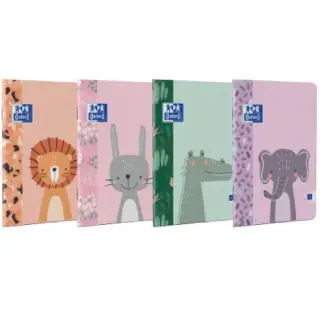 Caiet tip I Oxford, A5, 24 File, Hartie premium 80G/MP, Colturi Rotunjite, MOTIV KIDS