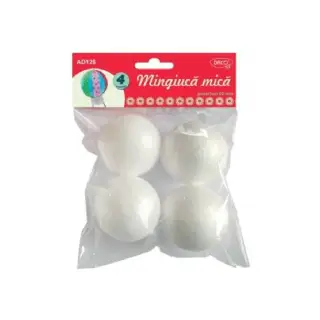 Accesorii craft - Bile Polistiren set4 60mm