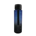 Sticla apa 700 ml, plastic, Blue gradient, 25.10x6.9 cm- S-COOL 2