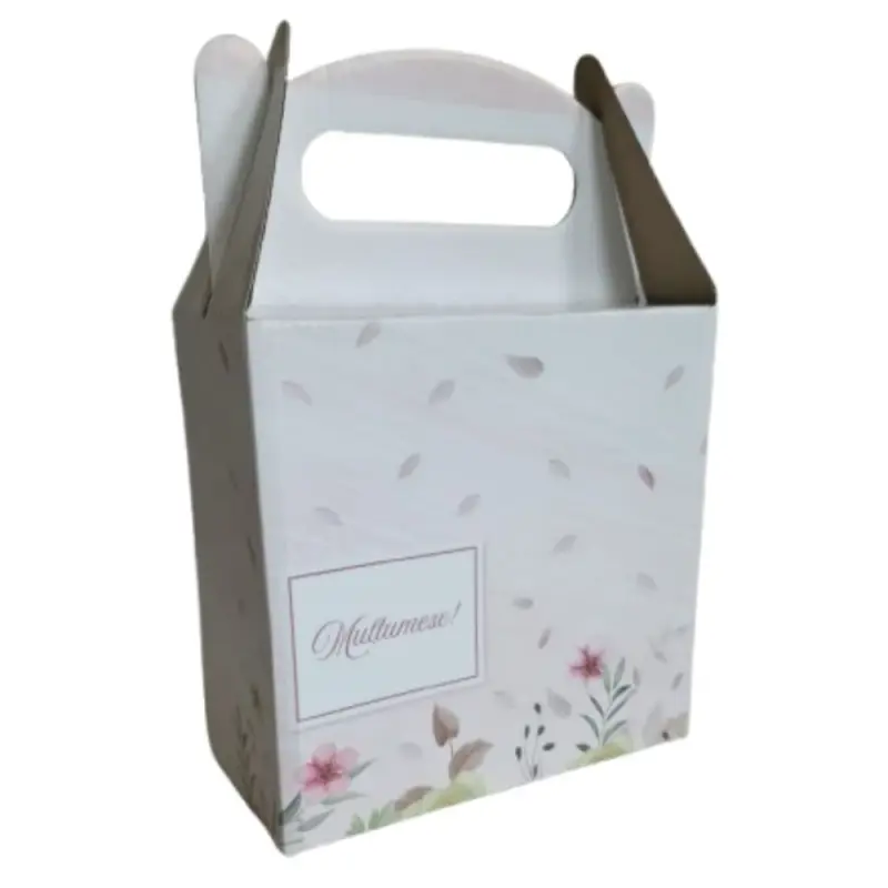 Cutie Carton Cadou "Multumesc" 180x80x180 mm