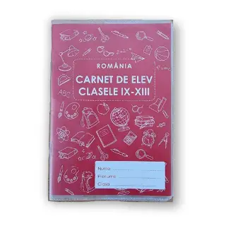 Carnet Note Elev Liceu, Coperta PVC