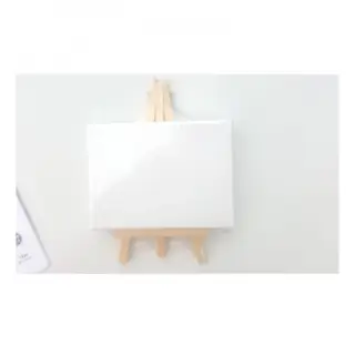 Panza pictura 12x16cm, Colorarte - simpla, cadru de lemn, cu sevalet