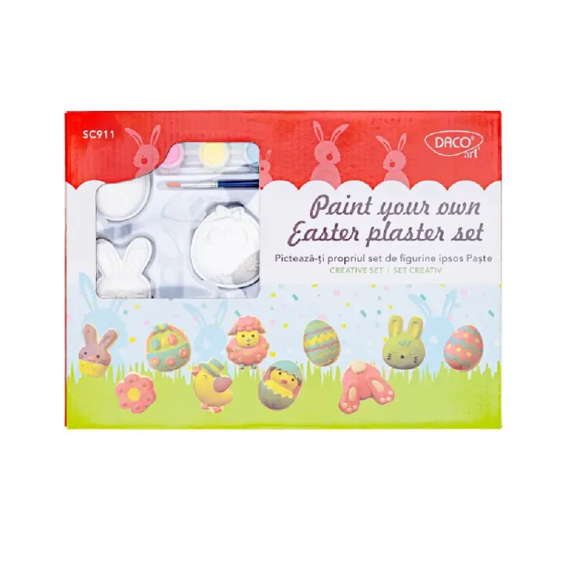 Set creativ Picteaza figurine ipsos, SC911, DACO