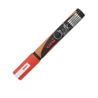 Marker UNI Chalk cu creta lichida, ORANGE FLUO, 1.8-2.5 mm