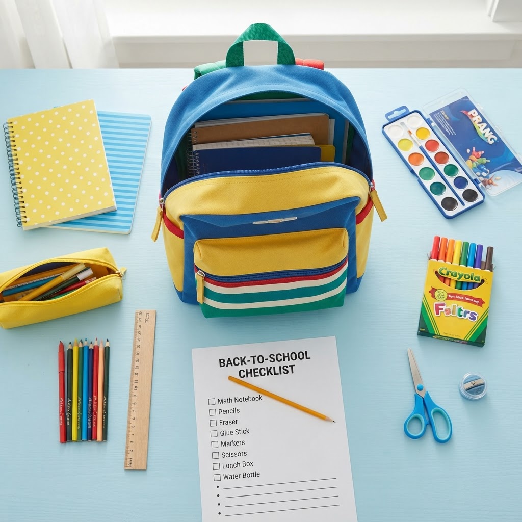 Back to School 2026: checklist complet pentru începutul școlii, fără cumpărături inutile