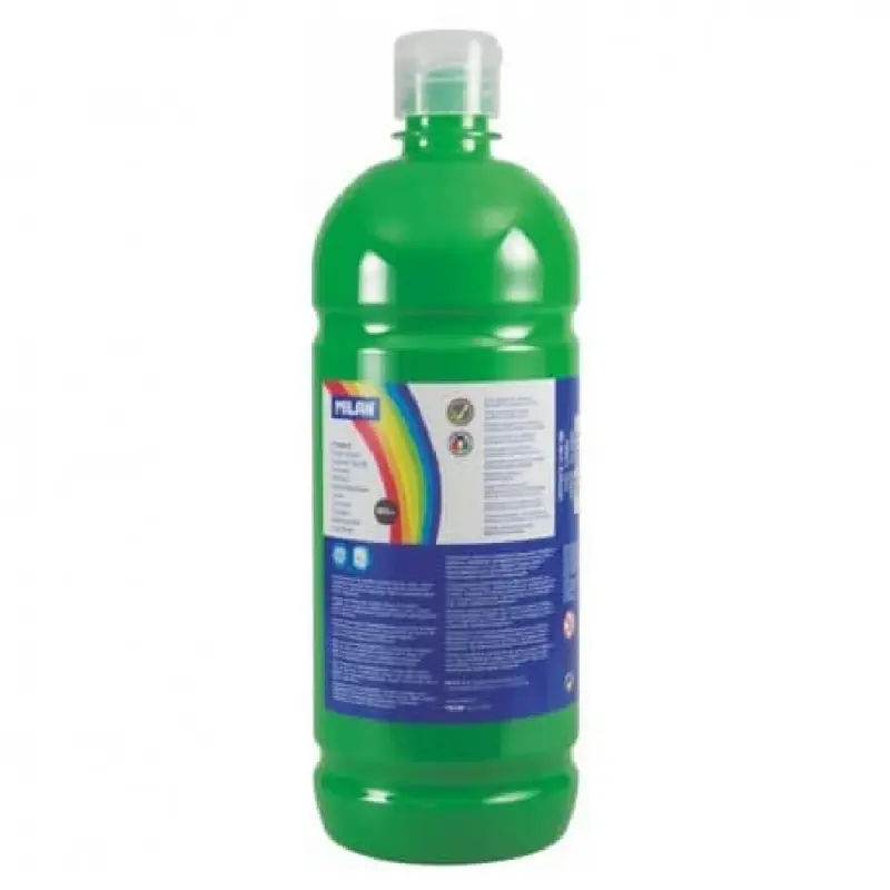 Tempera 1000 ml Milan, Verde Deschis