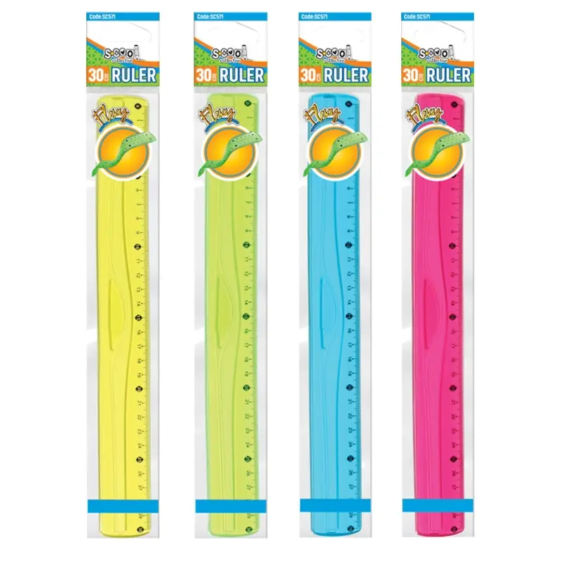 Rigla/Liniar flexibil, 30 cm - S-COOL