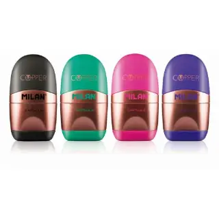 Ascuțitoare cu radieră Copper MILAN