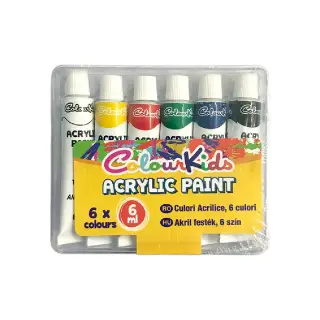 Culori Acril Colour Kids 6culori 6ml tub