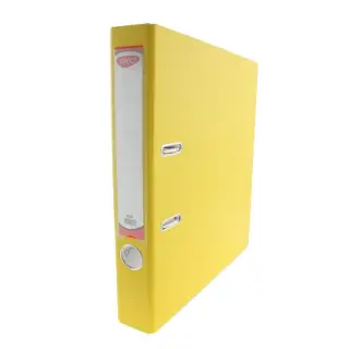 Biblioraft plastifiat 50 mm Daco Galben