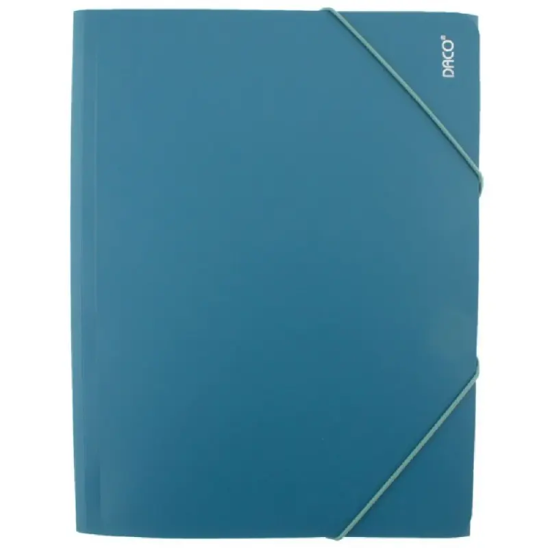 Mapa plastic cu elastic A4 Verde DACO