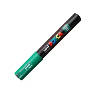Marker UNI PC-1M Posca, 0.7 mm Verde