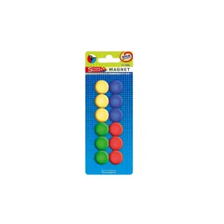 Magneti Color, 22 mm, 12 buc/set - STARPAK