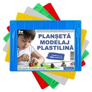 Planseta plastilina modelaj cu accesorii 28x20 cm - NEBO
