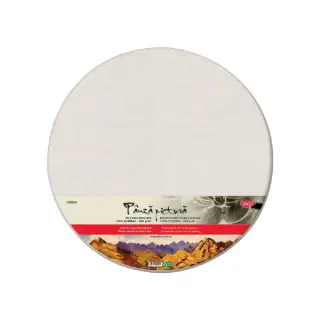 Panza pictura pe sasiu rotund, 50 cm