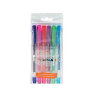 Pix Pensan cu Gel, My King Neon, Set/6