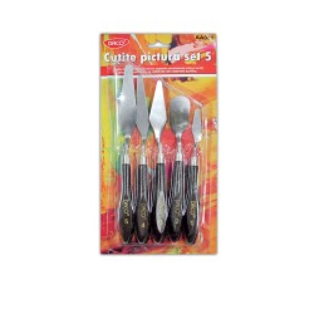 Accesorii modelaj - Cutite pictura set 5 DACO