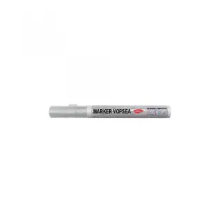 Marker Vopsea Daco, Alb (MK501W)
