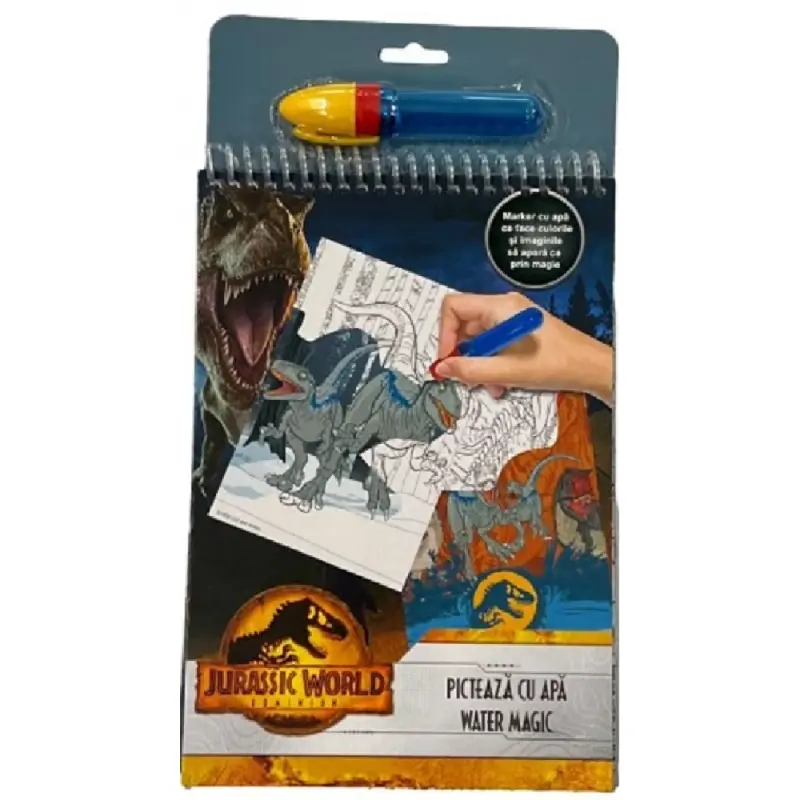 Picteaza cu Apa - Jurassic World