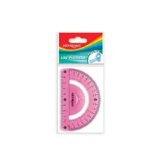 Raportor plastic flexibil geometrie Keyroad
