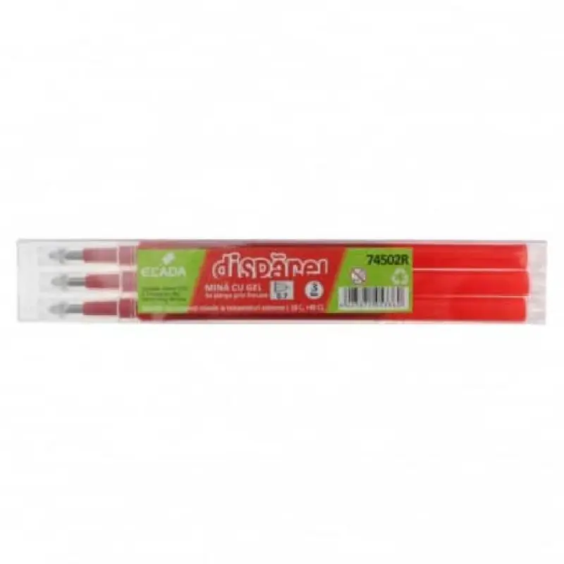 Set 3 Mine cu Gel Disparel Rosu