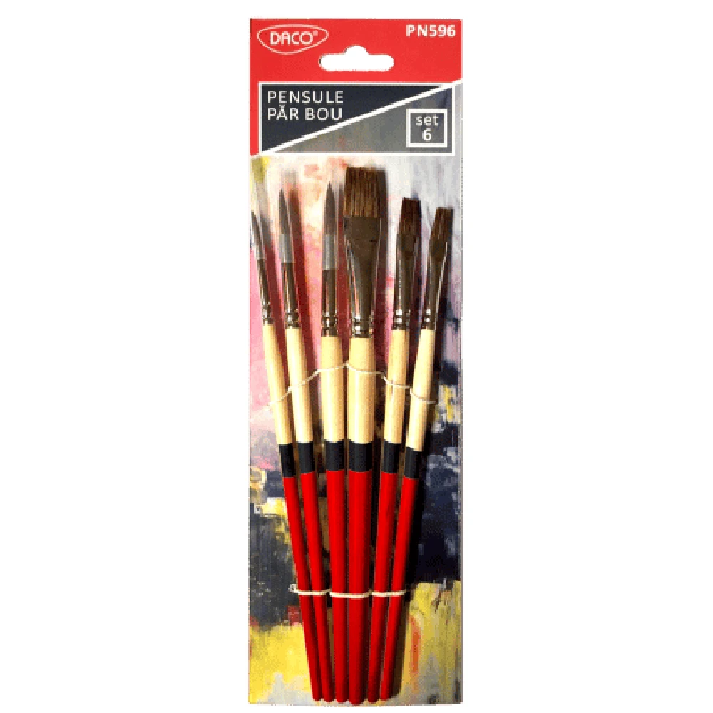 Pensule set 6 par bovina