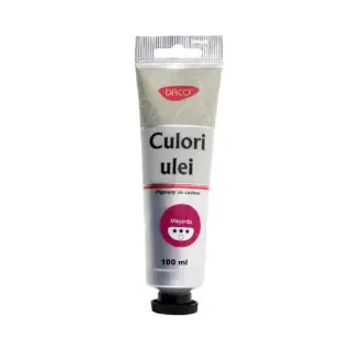 Culori ulei, 100 ml Roz Magenta