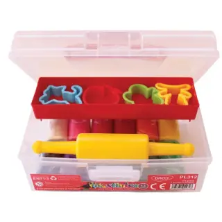 Plastilină Cutie 12x31 g Plastinica DACO