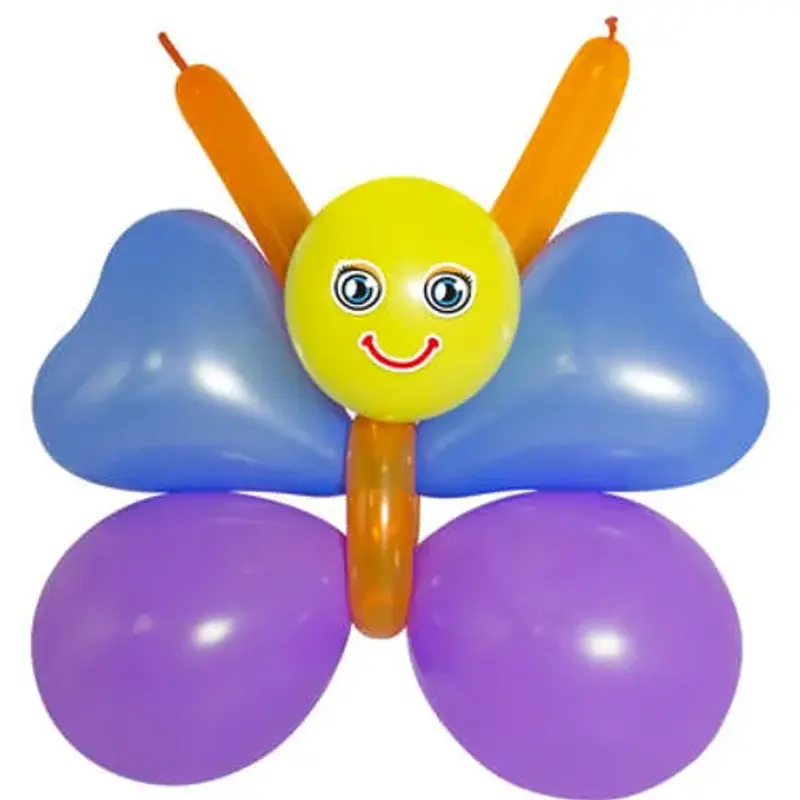 Set kit baloane Latex Fluture