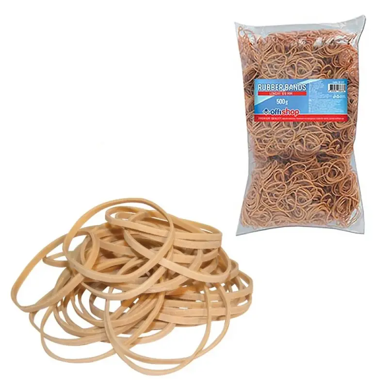 Elastice 80 mm, 500g/punga - OFFISHOP