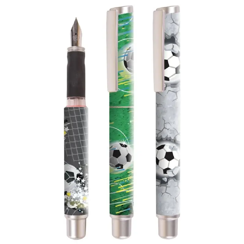Stilou Cresco GoPen, penita iridium, corp plastic diverse culori, model fotbal