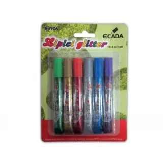 Lipici Glitter set6 ECADA