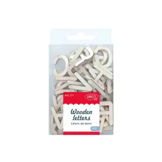 Accesorii Craft - AD371 Litere de lemn DACO