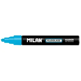 Marker pentru sticla Fluoglass Milan Albastru