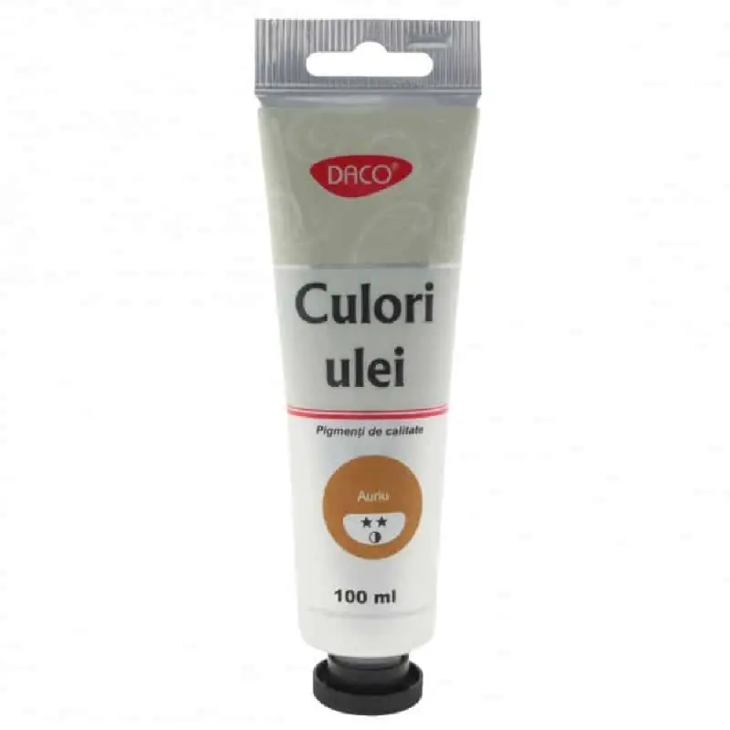 Culori ulei, 100 ml Auriu