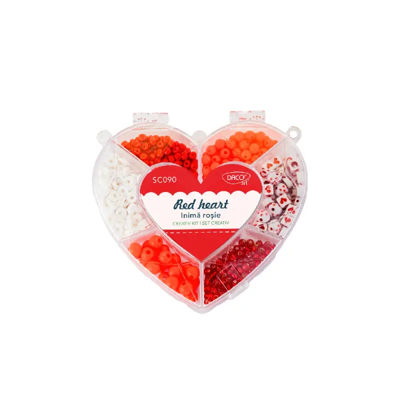 Set Creativ – Inima Rosie ( SC090) Daco