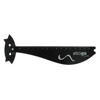 Riglă Strigo plastic Pisica 15 cm