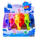 Foarfeca din plastic, 130 mm, 3 culori 2