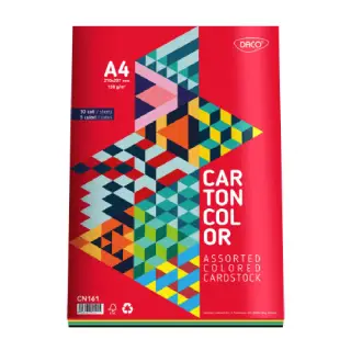 Carton color A4 30 coli 5 culori DACO