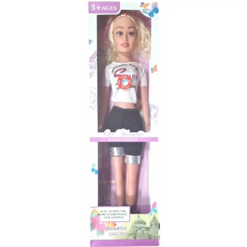 Papusa Muzicala 75cm pantaloni Negri