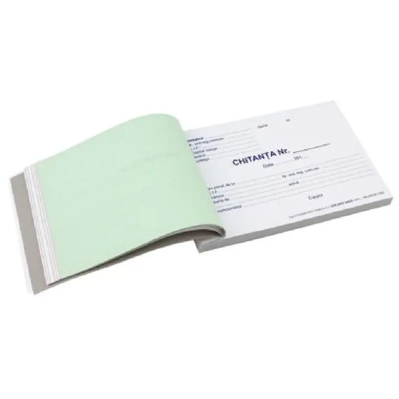 Chitantier A6, 3 exemplare, autocopiativ