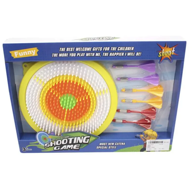 Darts cu 6 sageti, 35cm, 1 set/cutie