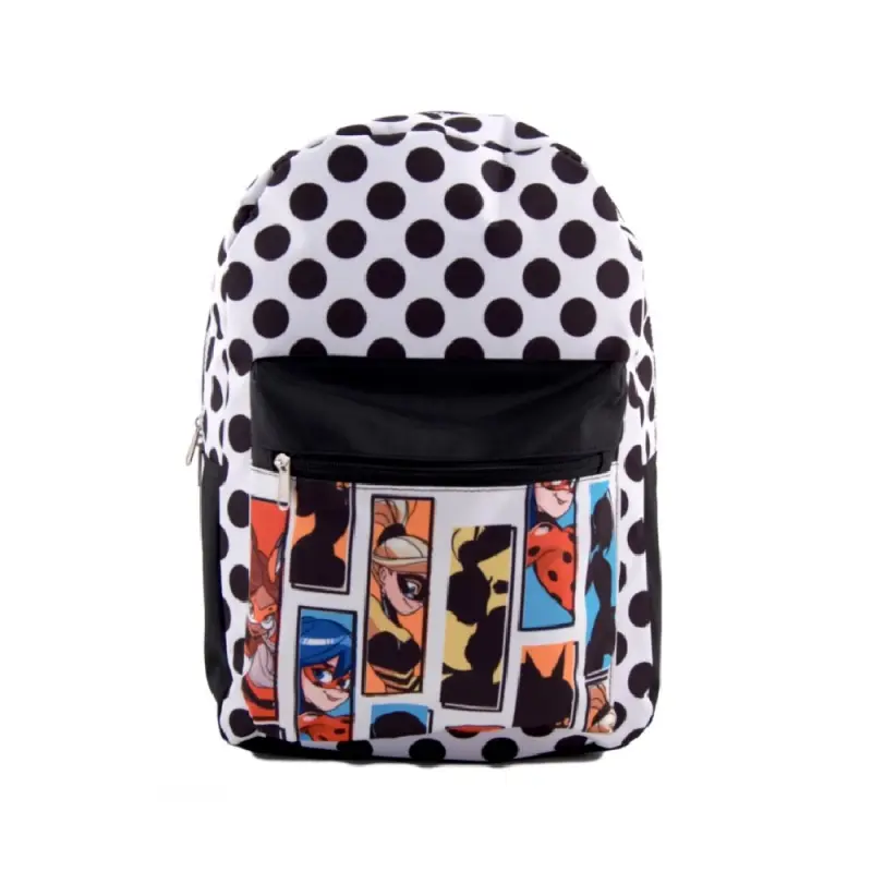 Ghiozdan tip Rucsac pentru Adolescenti-Miraculous 16"