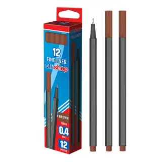 Fineliner maro, 0.4mm- OFFISHOP